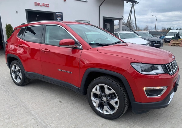 Jeep Compass cena 102800 przebieg: 48909, rok produkcji 2017 z Koluszki małe 326
